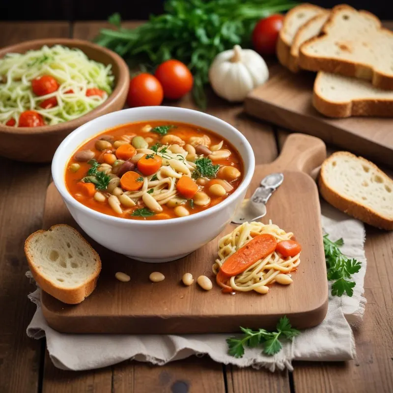 Klassinen minestrone – italialainen kasvissoppa