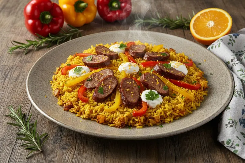 Pääsiäispaella lammasmakkaralla