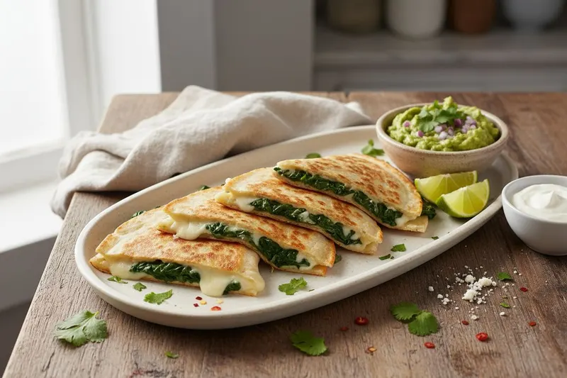 Pinaattiquesadillat